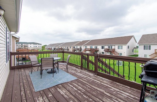 West Fargo House | 3BR I King, Patio, Garage, Self-Checkin, Smart TVs