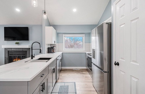 North Central Omaha House | 4BR Home With Dedicated Workspace & Wi-Fi