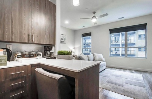 Downtown Louisville Apartment | 4th Street Suites - Comfortable King Bed Suite