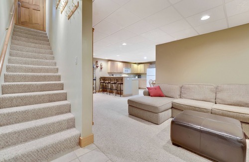 Boyne Falls Condo | 689 Disciples Village Condo | Fireplace | Sleeps 8 | Easy Access to Chairlift