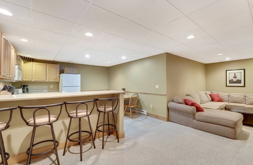 Boyne Falls Condo | 689 Disciples Village Condo | Fireplace | Sleeps 8 | Easy Access to Chairlift
