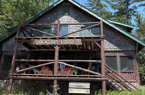 East Hancock Cabin | 7 bedroom Lodge on Nicatous Lake!