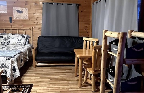 Millersburg Cabin | A Home for All: Pet-Friendly Cabin for Your Family Getaway in Ocqueoc Township, MI