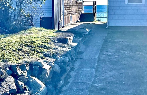 Rockport Cottage | Adorable Beach house with lots of outdoor space and steps to Long Beach!