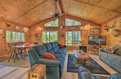 Atlanta House | Atlanta Waterfront Cabin w/Dock & Kayaks!