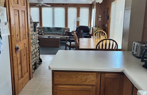 Campbellsport Cottage | Aug dates available 2-bedroom cottage on Long Lake Dundee. WI on the water