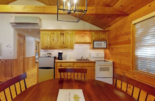 Northport Cabin | Balsam Fir Cabin - Relax in a 2BR cabin w/kitchen, fireplace, A/C & access to outdoor adventures