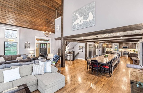 Balsam Lake Cabin | Balsam Lake Cabin - Game Room, Large Dock, Sunsets, Swimming Area, Waterslide