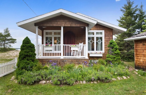 Carp Lake House | Bay Breeze (Carp Lake, MI) Summer Beachfront Bliss | Swim & Relax on Cecil Bay