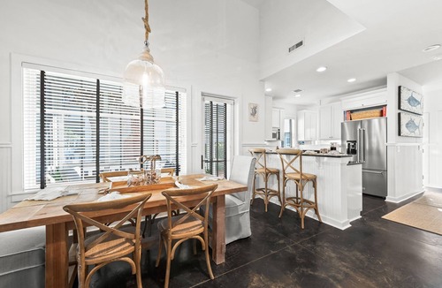 WaterSound Beach House | Beach Bungalow with Golf Cart and Bikes