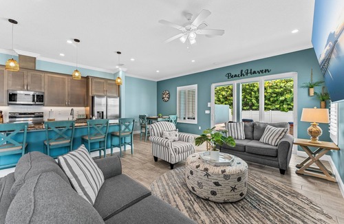Ocean Shores House | Beach Haven | Private Beach Home Near Orlando | Heated Pool + Spa