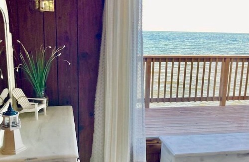 Montague Cottage | BEACH!, Lakefront Cottage, Huge Deck & Amazing Sunsets