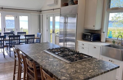 Wellfleet House | Beachfront `Cape` on Wellfleet Bay with epic views and private beach!