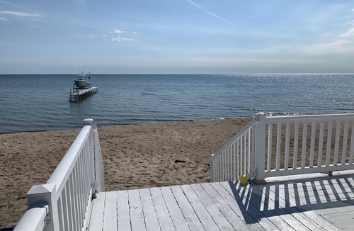 Kawkawlin House | Beachfront Lake Huron Home on Brissette Beach ~ Relax and enjoy the beauty! ~