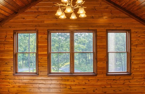 McHenry House | Bear on Mountain offers an exquisite Log Cabin on WISP Mountain