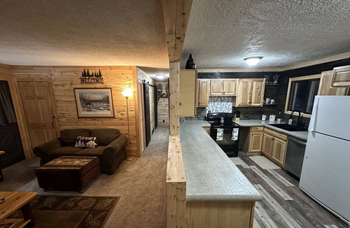 Lewiston House | Beautiful cabin-full garage, bring your toys, minutes from trails & town