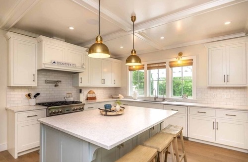 Edgartown House | Beautiful home in Edgartown Village, salt pool & possible ferry resv