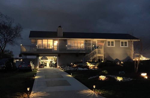 Ludington House | Beautiful lake house with stunning views of Pere Marquette and Lake Michigan