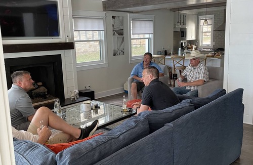 Delavan Lake House | Beautiful Lakefront Home w/private pier and swim raft