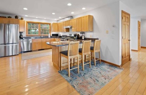 North Truro House | Beautiful modern two story home with views of Cape Cod Bay