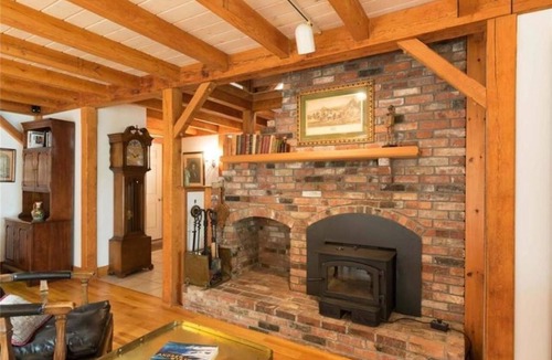 North Brooklin Ski Chalet | Beautiful Post and beam home right on Blue Hill Bay