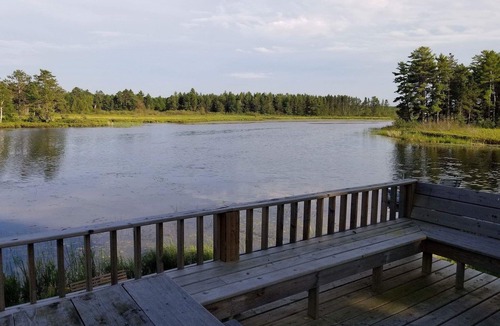 Au Train Cabin | Beautiful, renovated cabin on Au Train RIver with Lake Superior across the road.