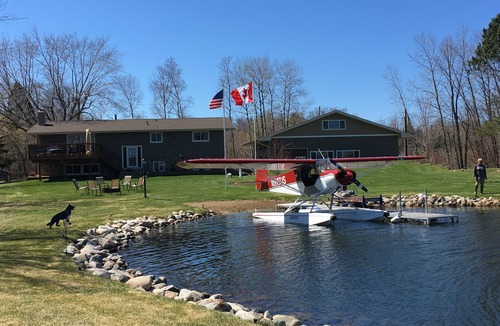 Grand Rapids House | .Beautiful, spacious lake home with level elevation to sandy beach.