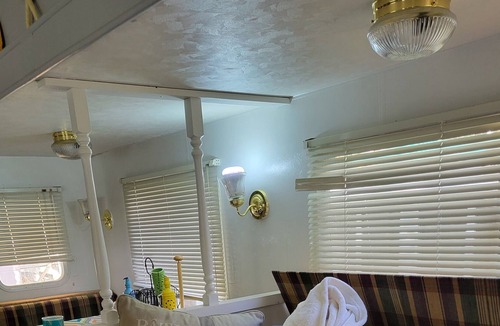Kennebunk RV Rental | Beautifully remodeled camper in fun family friendly park