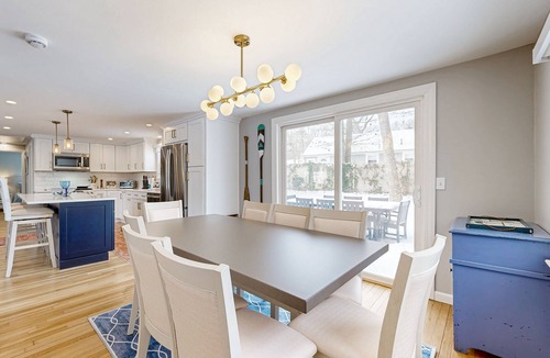 East Dennis House | Beautifully renovated home near Scargo Lake with deck, W/D, AC, games, & yard