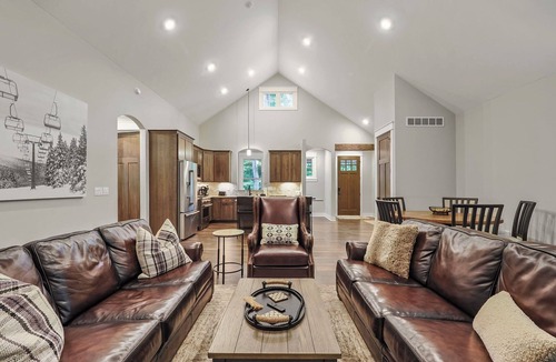 Boyne City House | Big View Escape | Private Hot Tub/4 Bedroom/Pet Friendly