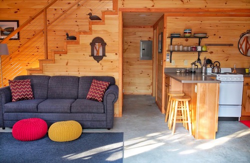 Southwest Harbor Cottage | Big-Yurt Glamping on the Quiet-side of Acadia National Park!