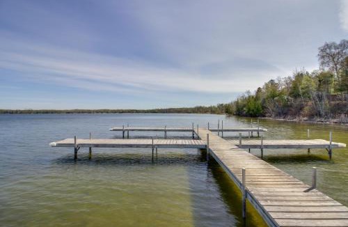 Puposky House | Birch Haven Resort Cabin w/Deck: Boating On-Site