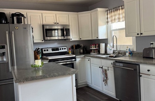 Rapid Valley House | Black Hills Rally Retreat Sleeps 6 Patio Fire Table Motorcycle Parking