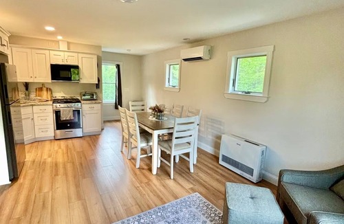Bridgton House | Brand new 2BR, 1.5BA-close to amenities yet feels secluded. 2 story, AC, wifi!