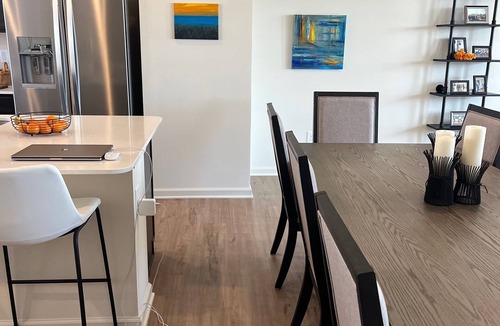 Zionsville Condo | Brand new cozy 4-bedroom condo w/WiFi, AC and pond view in charming Zionsville
