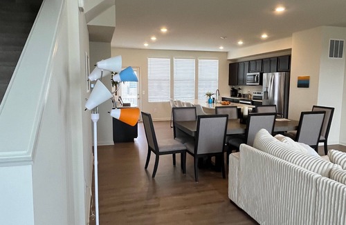 Zionsville Condo | Brand new cozy 4-bedroom condo w/WiFi, AC and pond view in charming Zionsville