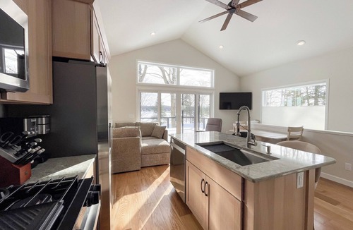 Traverse City House | Brand New Home with views of Long Lake