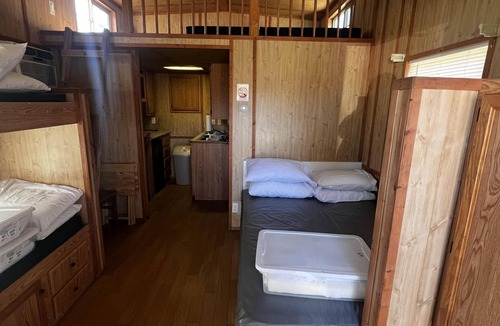 Dickerson Run Cabin | Cabin 1 - So comfy and you'll have everything you need in this cabin for a great get a way.