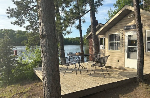 Brainerd Cabin | Cabin on Rice Lake access to Mississippi River 1 bedroom/1 bath sleeps 4