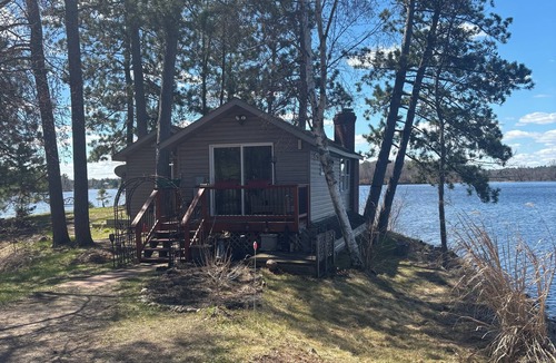 Brainerd Cabin | Cabin on Rice Lake access to Mississippi River 1 bedroom/1 bath sleeps 4
