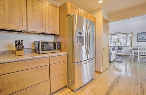 Cadillac House | Cadillac Home w/Hot Tub & Lake Mitchell Views!