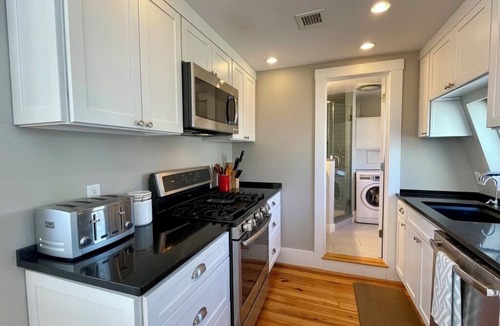 Commercial Street Condo | Calm, exquisite, waterfront. Swim. Watch the tides. Kayak. Eat and Drink outside