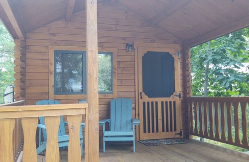 Durham RV Rental | Camp in Cabins all year. At Durham Leisure campground. Maine Style.
