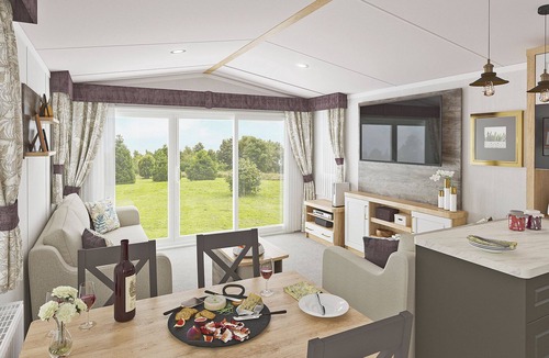 Waren Mill House | Caravan with one double and one twin.