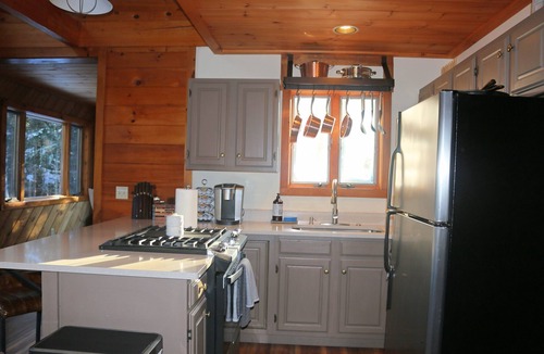Rangeley Ski Chalet | Chalet with Sauna, Lake & Snowmobile Access