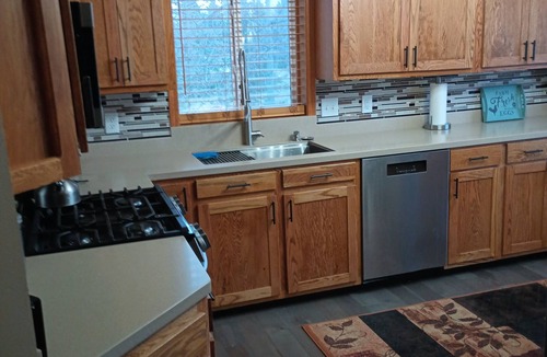 North Branch House | Charming 3-bedroom in North Branch. Ride snowmobile from property. Pet friendly.
