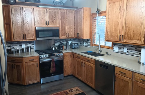 North Branch House | Charming 3-bedroom in North Branch. Ride snowmobile from property. Pet friendly.