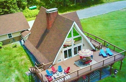 Coudersport House | Charming A-frame retreat in a beautiful, natural, and private setting