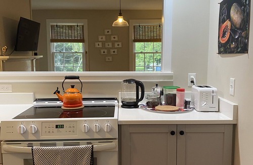 Tiverton Apartment | Charming Apt above Bookshop in Historic Tiverton Four Corners Village Center!