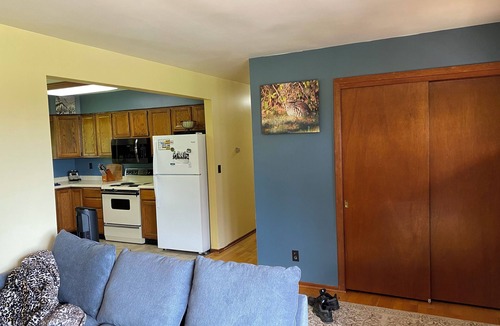 Warroad House | Charming farmhouse upper floor with 2 bedrooms and WiFi, AC in Warroad